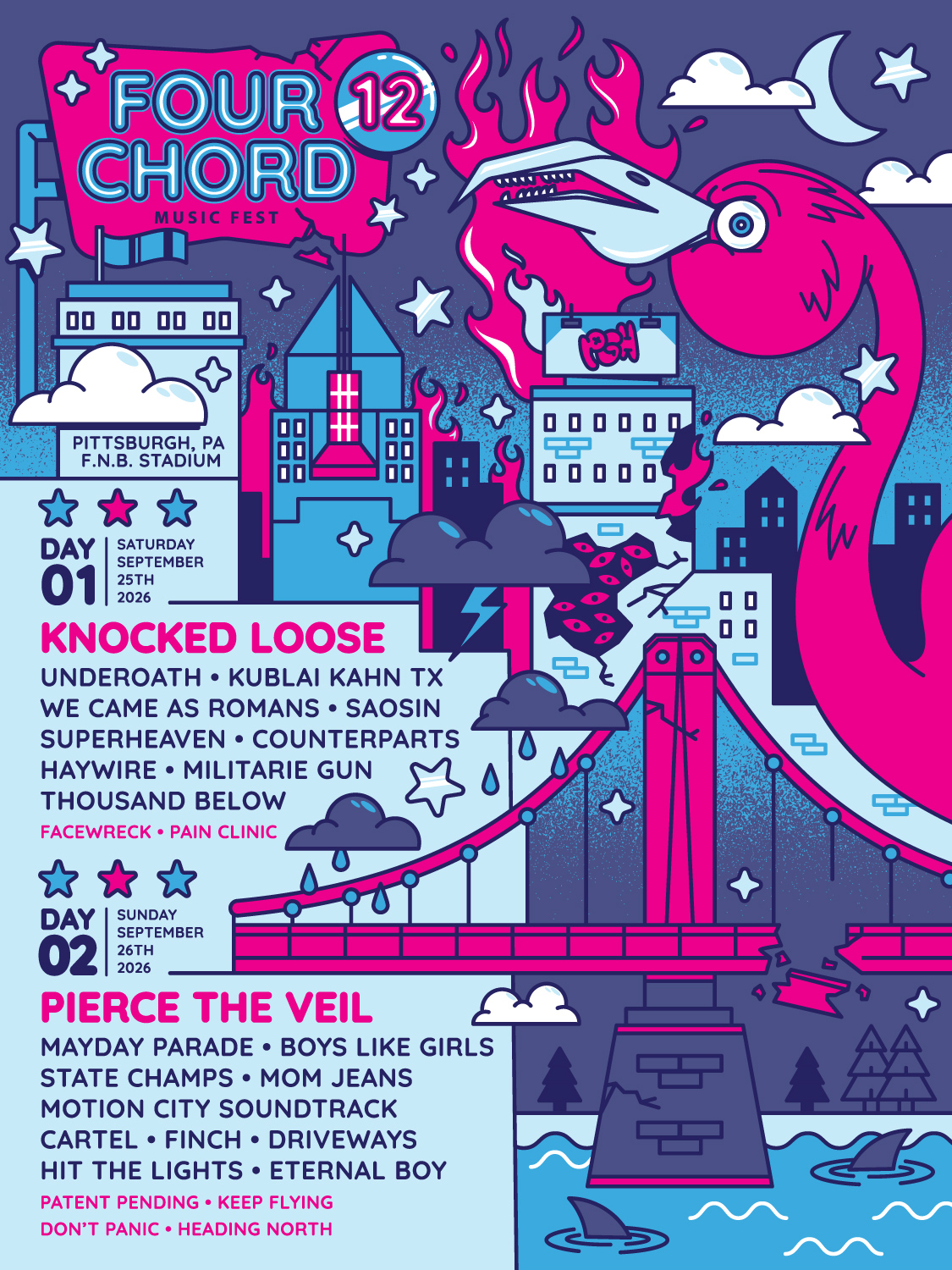 Four Chord Music Fest 12 Poster