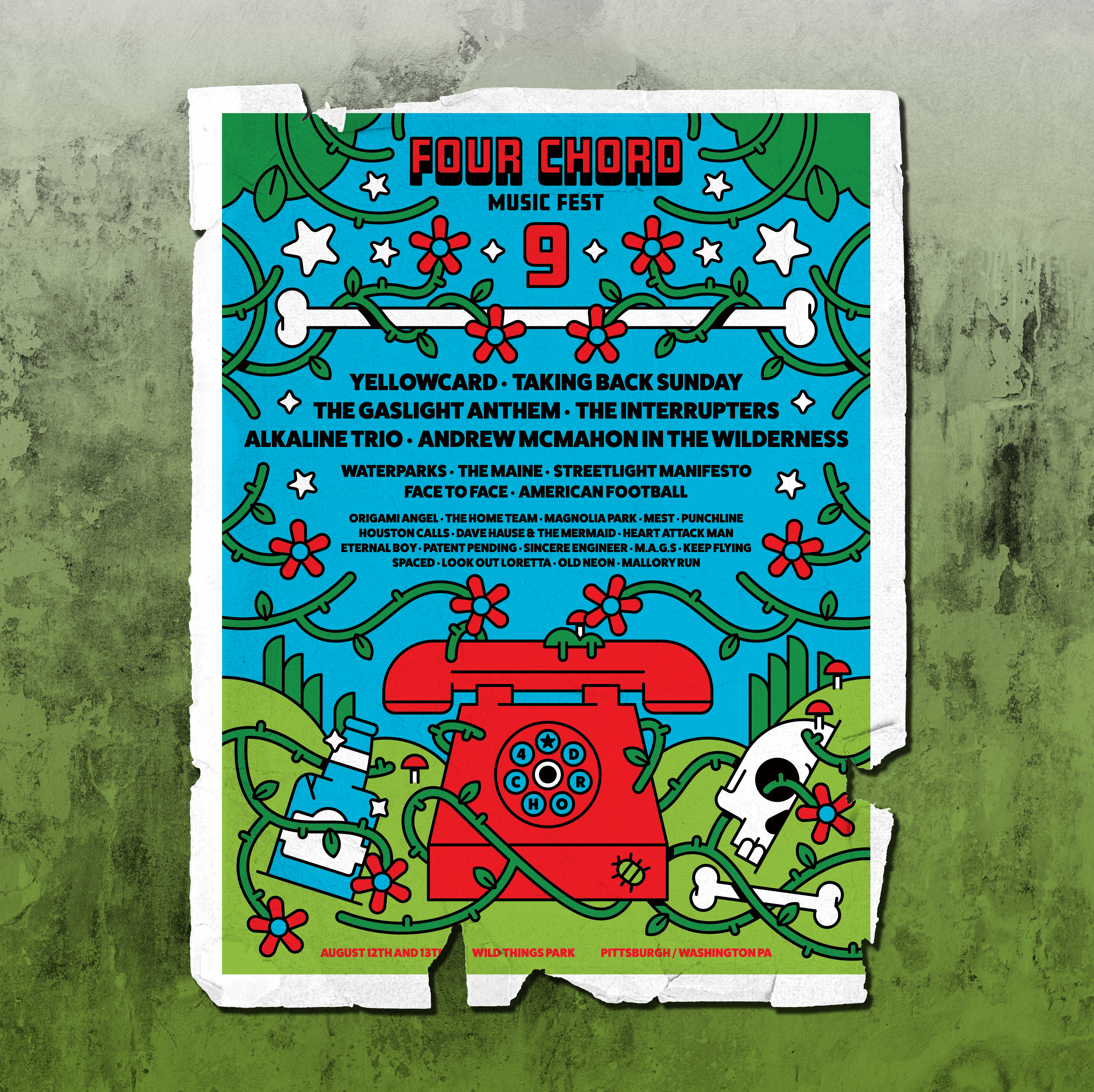 Four Chord Music Fest 9 Poster