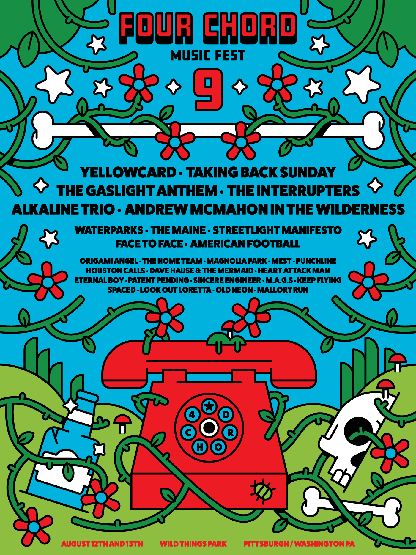 Four Chord Music Fest 9 Poster