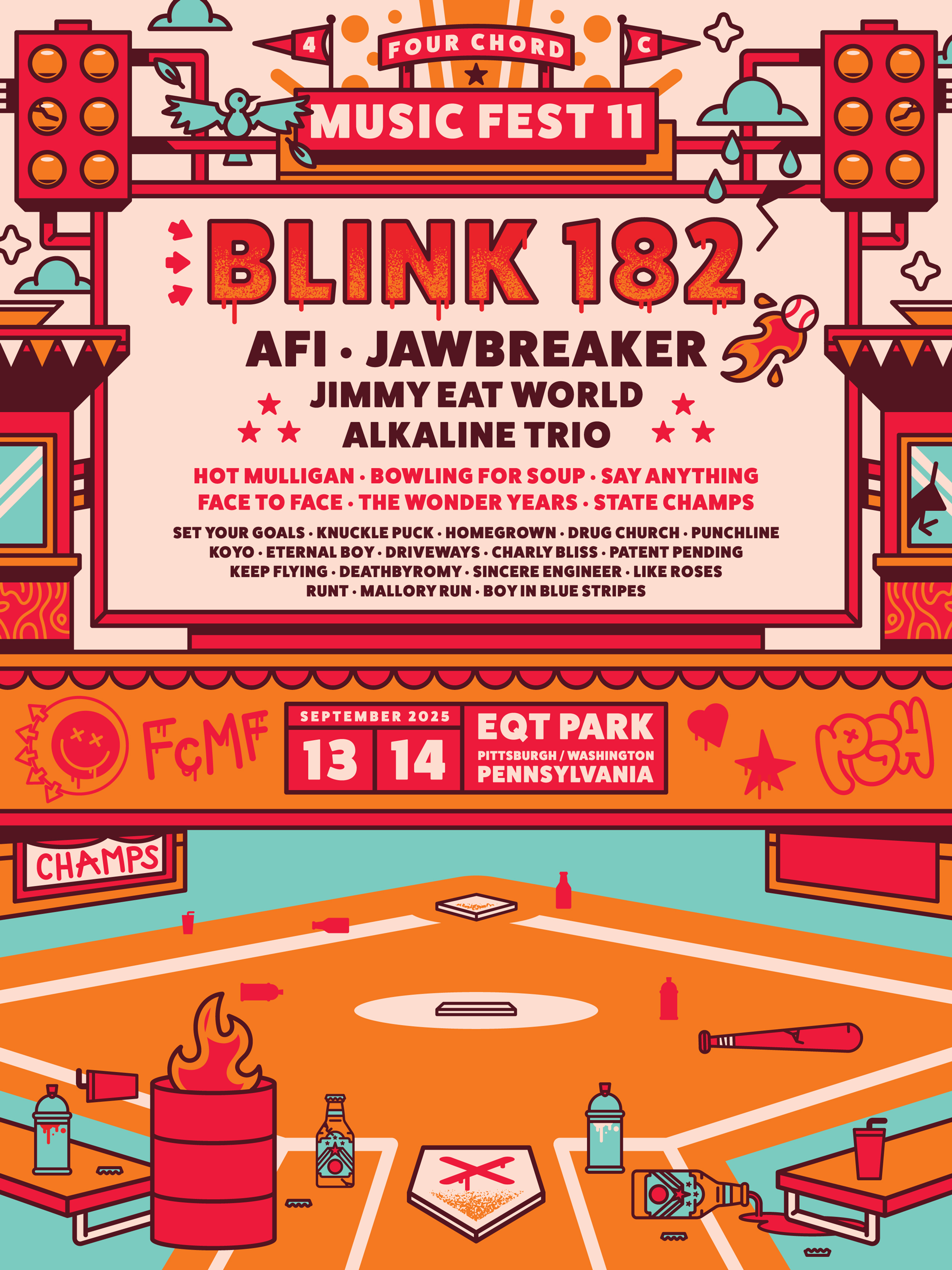 Four Chord Music Fest 11 Poster